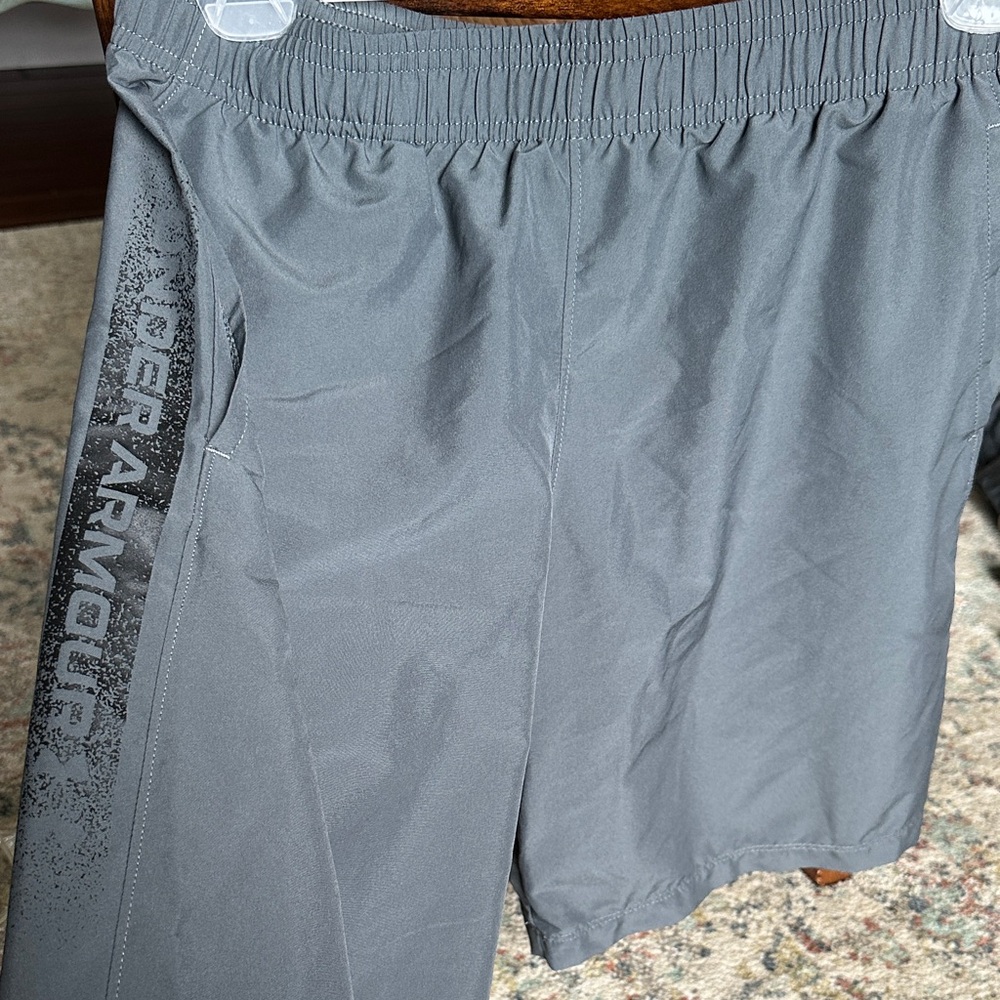 Under Armour Men's Charcoal Athletic Shorts